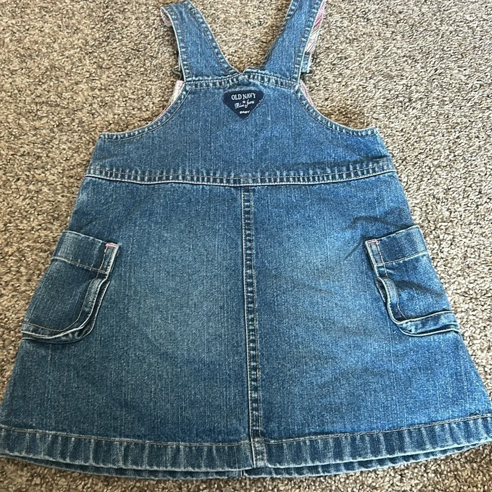 Vintage Old Navy Denim Overall Dress